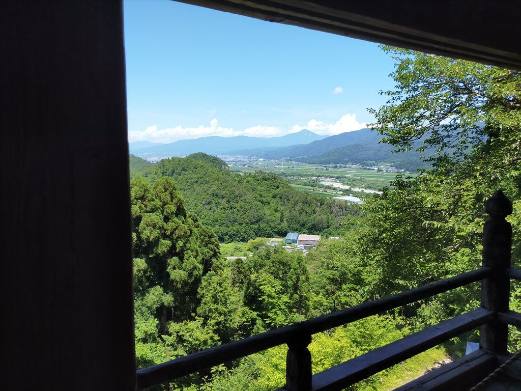 左下り観音 絶景