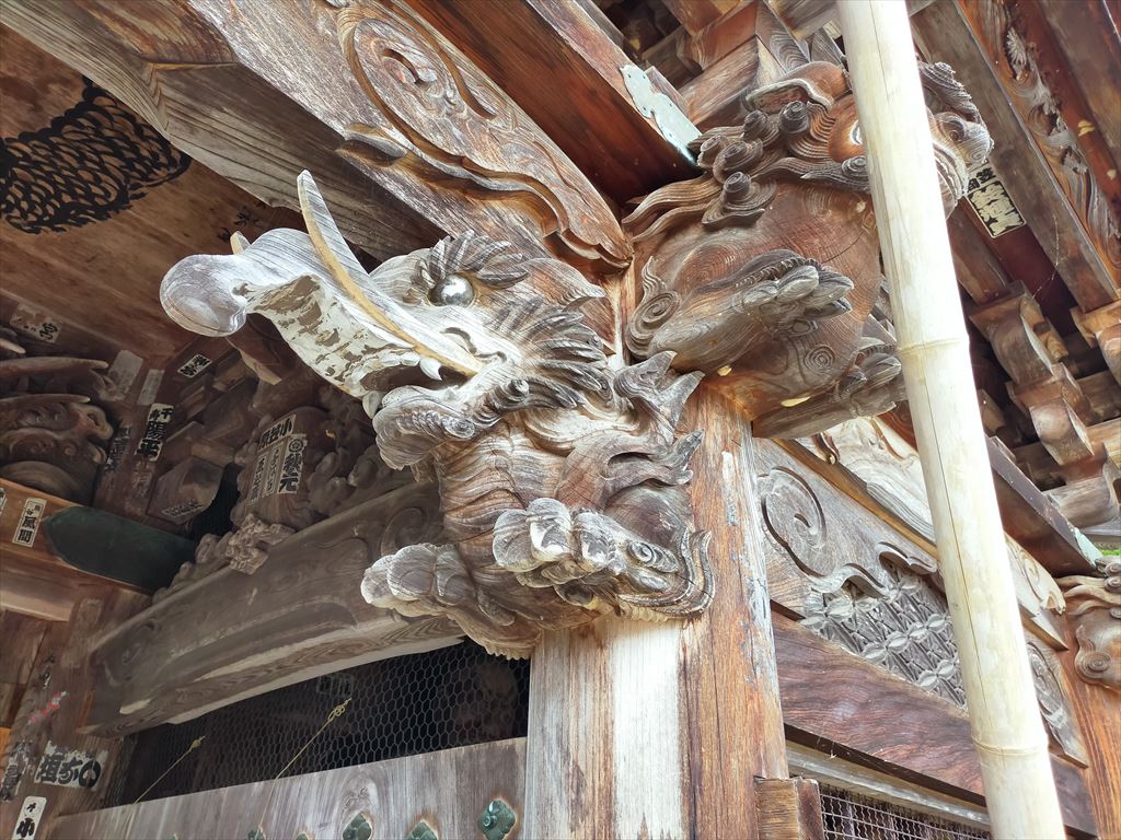 浦佐毘沙門堂 山門