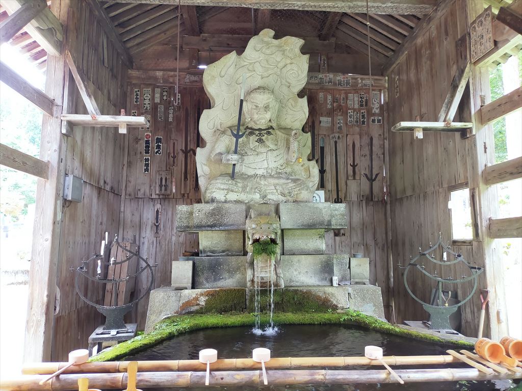 浦佐毘沙門堂 不動明王