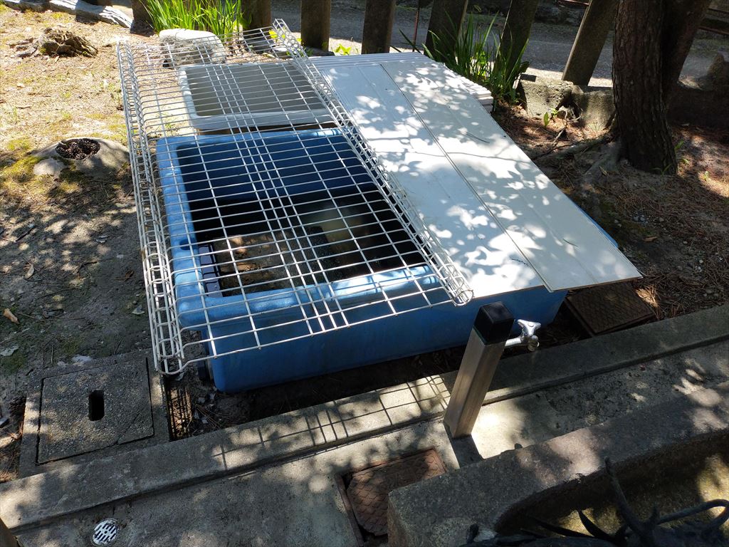 塩竃神社 亀さんの桶