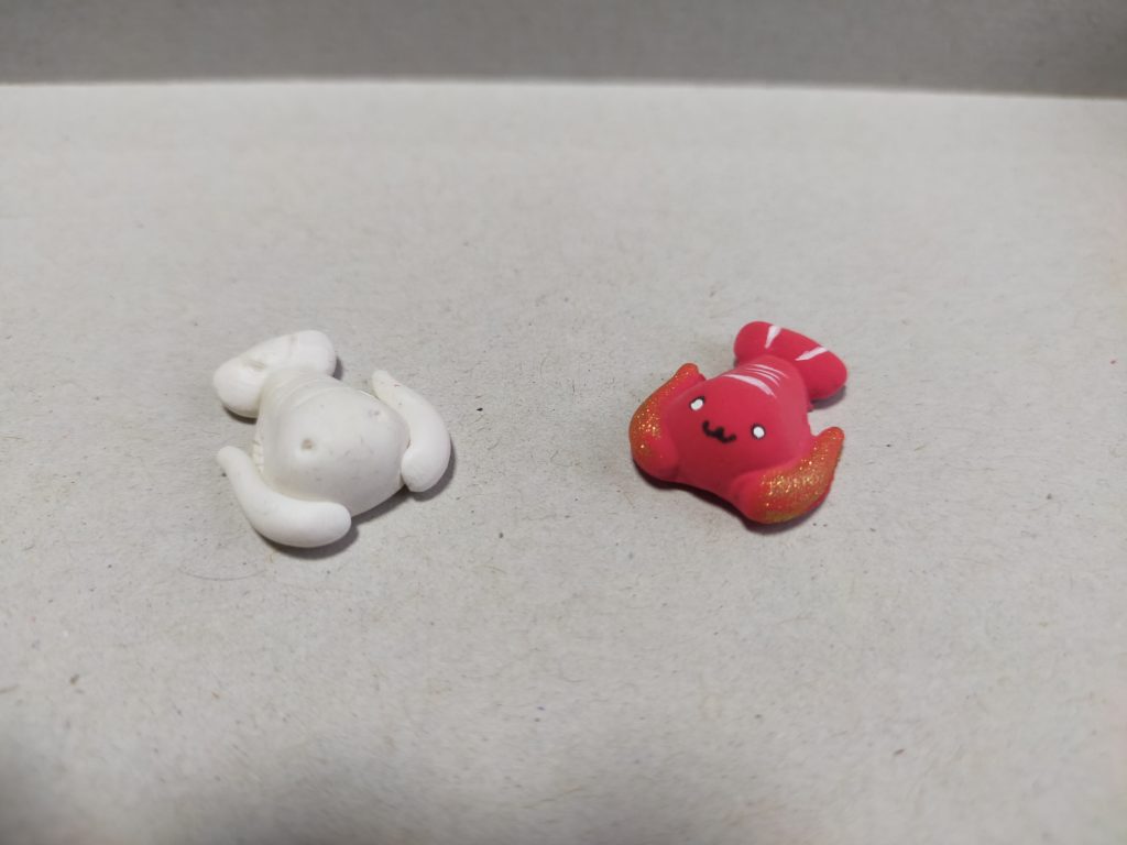 伊勢海老の原型と製品